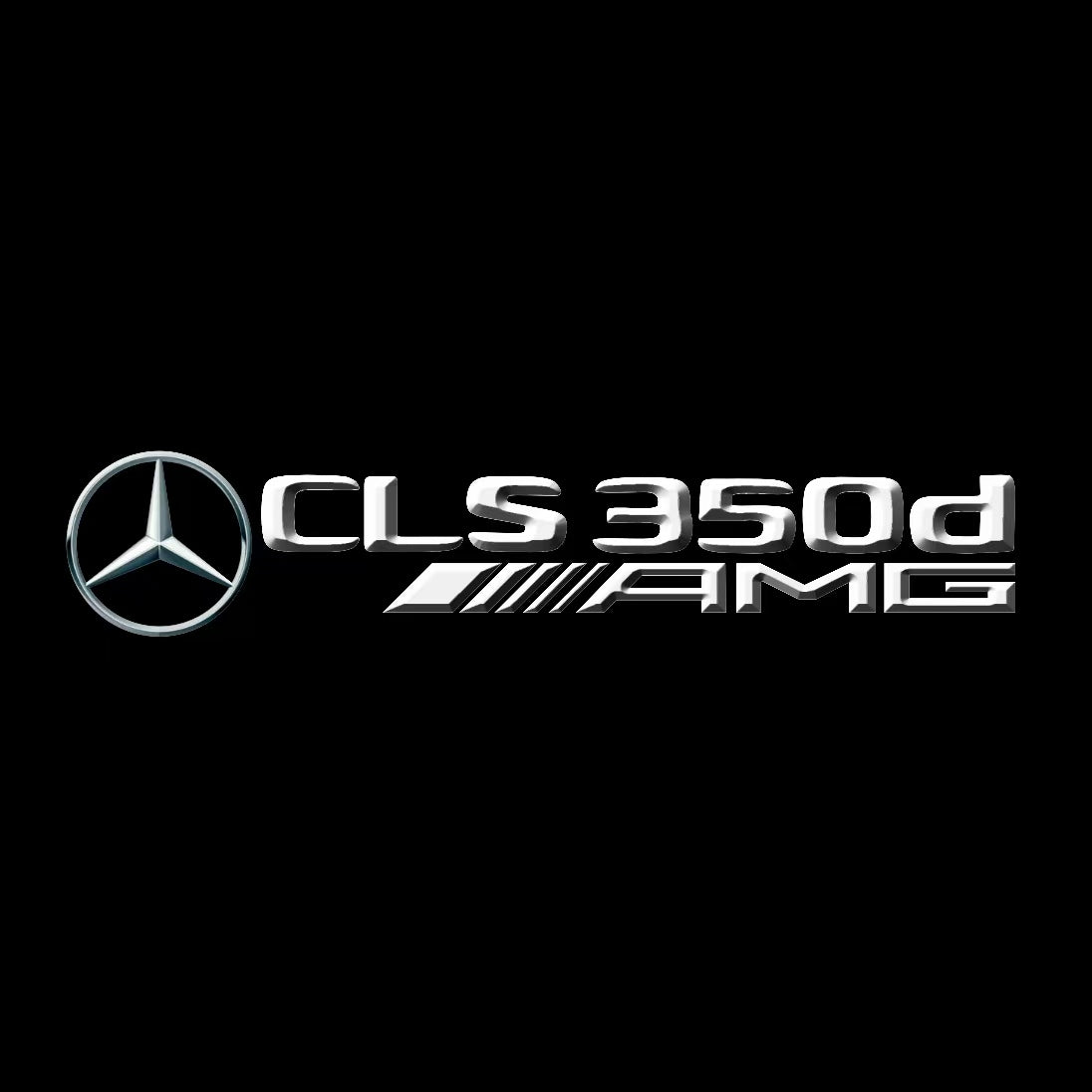 أضواء بروجكتور شعار MERCEDES BENZ رقم 03 (الكمية 1 = 1 مجموعة / 2 أضواء باب)