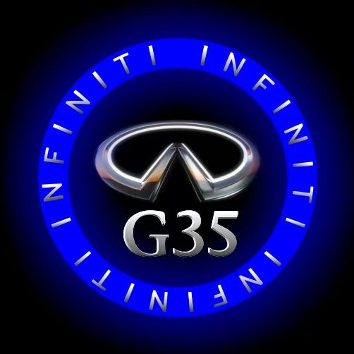 LUCI PROIETTORI LOGO INFINITI QX56 Nr.74 (quantità 1 = 1 set / 2 luci porta)