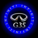 LUCI PROIETTORI LOGO INFINITI QX56 Nr.74 (quantità 1 = 1 set / 2 luci porta)