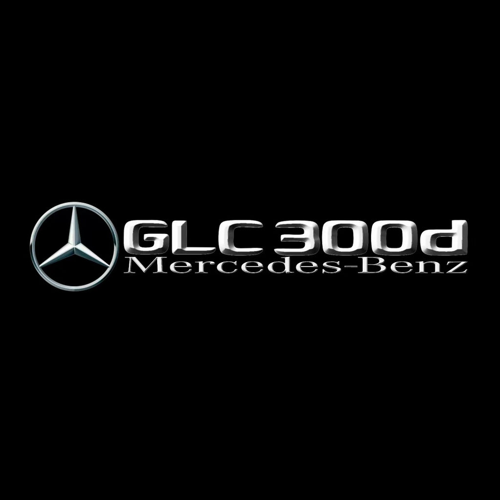 LUCI PROIETTORI LOGO MERCEDES BENZ Nr.03 (quantità 1 = 1 set / 2 luci porta)