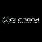 LUCI PROIETTORI LOGO MERCEDES BENZ Nr.03 (quantità 1 = 1 set / 2 luci porta)