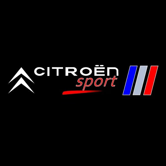 CITROËN SPORT LOGO PROJECTOT LIGHTS (quantity 1 = 1 sets/2 door lights) Nr.6024q0t0134