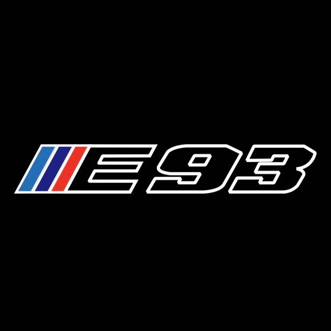 BMW M3 LOGO PROJECTOR LIGHTS Nr.24 (الكمية 1 = 1 مجموعة / 2 أضواء باب)