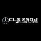 MERCEDES BENZ LOGO PROJECTOT LIGHTS Nr.03 (cantidad 1 = 1 juego/2 luces de puerta)