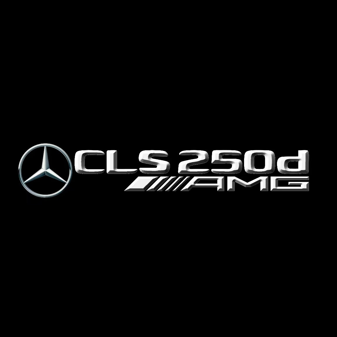MERCEDES BENZ LOGO PROJECTOT LIGHTS Nr.03 (cantidad 1 = 1 juego/2 luces de puerta)