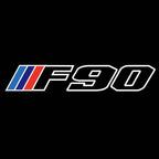 BMW M3 LOGO PROJECTOR LIGHTS Nr.24 (الكمية 1 = 1 مجموعة / 2 أضواء باب)
