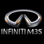 INFINTI QX56 LOGO PROJECROTR LIGHTS Nr.74 (Menge 1 = 1 Sets/2 Türleuchten)