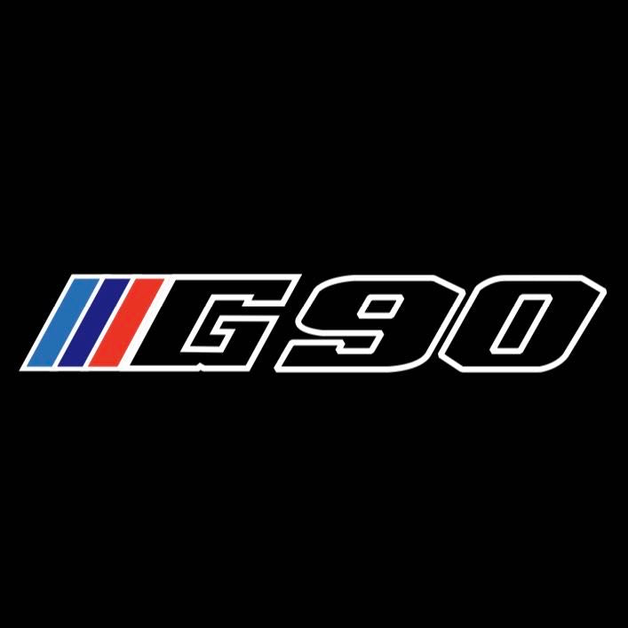 ÉCLAIRAGE DE PROJECTEUR BMW M3 LOGO Nr.24 (quantité 1 = 1 jeux / 2 feux de porte)