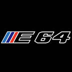 ÉCLAIRAGE DE PROJECTEUR BMW M3 LOGO Nr.24 (quantité 1 = 1 jeux / 2 feux de porte)