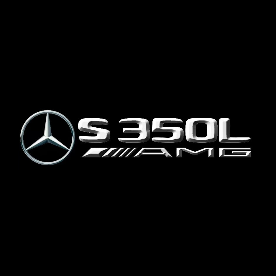 MERCEDES BENZ S 350L LOGO PROJECTOR LIGHTS  (quantity 1 = 1 sets/2 door lights)Nr.03f026