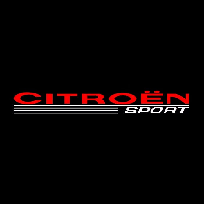 CITROËN SPORT  LOGO PROJECTOT LIGHTS (quantity 1 = 1 sets/2 door lights) Nr.6024q0t0131