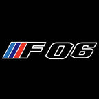ÉCLAIRAGE DE PROJECTEUR BMW M3 LOGO Nr.24 (quantité 1 = 1 jeux / 2 feux de porte)