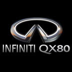 INFINTI QX56 LOGO PROJECROTR LIGHTS Nr.74 (Menge 1 = 1 Sets/2 Türleuchten)