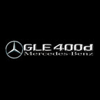 MERCEDES BENZ LOGO PROJECTOT LIGHTS Nr.03 (cantidad 1 = 1 juego/2 luces de puerta)