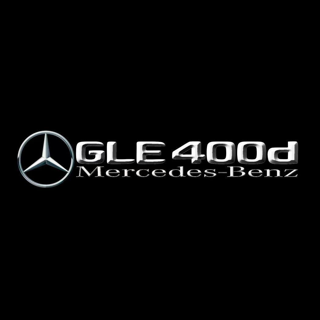 MERCEDES BENZ LOGO PROJECTOT LIGHTS Nr.03 (cantidad 1 = 1 juego/2 luces de puerta)