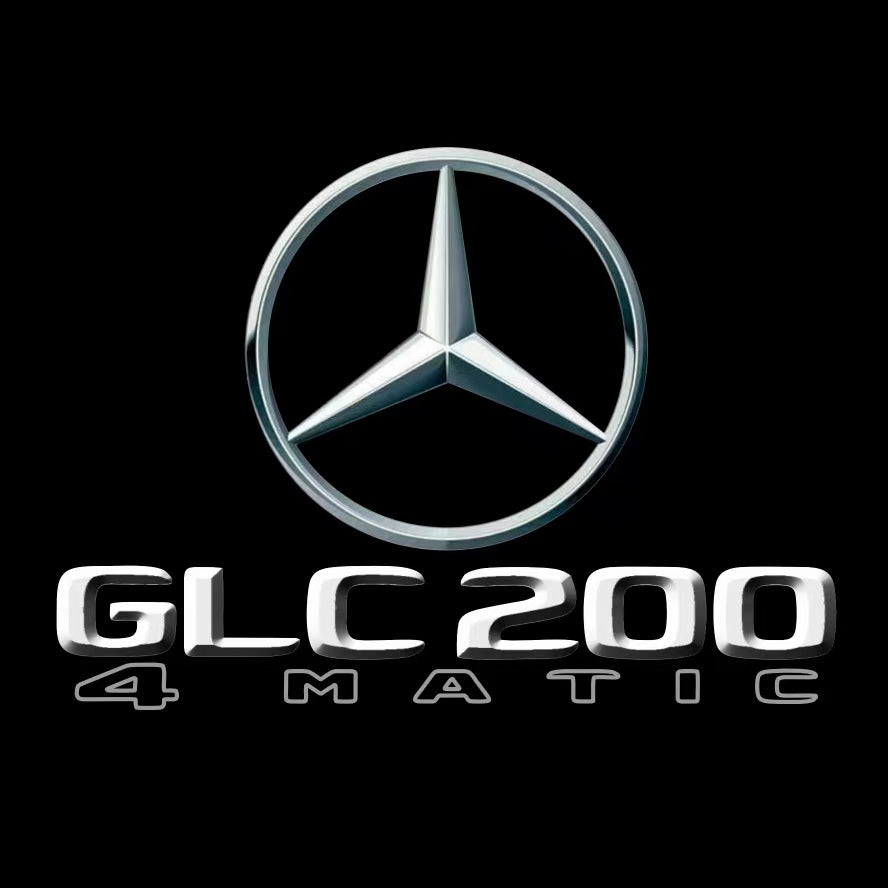 MERCEDES BENZ LOGO PROJECTOT LIGHTS Nr.03 (cantidad 1 = 1 juego/2 luces de puerta)