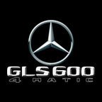 أضواء بروجكتور شعار MERCEDES BENZ رقم 03 (الكمية 1 = 1 مجموعة / 2 أضواء باب)
