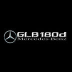 أضواء بروجكتور شعار MERCEDES BENZ رقم 03 (الكمية 1 = 1 مجموعة / 2 أضواء باب)