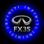 INFINTI QX56 LOGO PROJECROTR LIGHTS Nr.74 (Menge 1 = 1 Sets/2 Türleuchten)