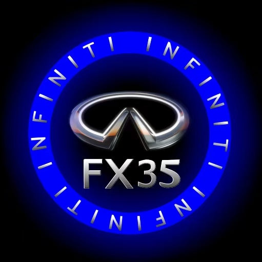 INFINTI QX56 LOGO PROJECROTR LIGHTS Nr.74 (Menge 1 = 1 Sets/2 Türleuchten)