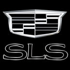 CADILLAC SLS LOGO PROJECTOT LIGHTS Nr.9724 (quantity 1 = 2 Logo Films /2 door lights）