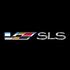 CADILLAC SLS LOGO PROJECTOT LIGHTS Nr.9801 (quantity 1 = 2 Logo Films /2 door lights）