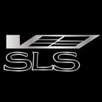 CADILLAC SLS LOGO PROJECTOT LIGHTS Nr.9764 (quantity 1 = 2 Logo Films /2 door lights）