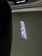ÉCLAIRAGE DE PROJECTEUR BMW M3 LOGO Nr.24 (quantité 1 = 1 jeux / 2 feux de porte)