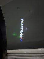 BMW M3 LOGO PROJECTOR LIGHTS Nr.24 (الكمية 1 = 1 مجموعة / 2 أضواء باب)