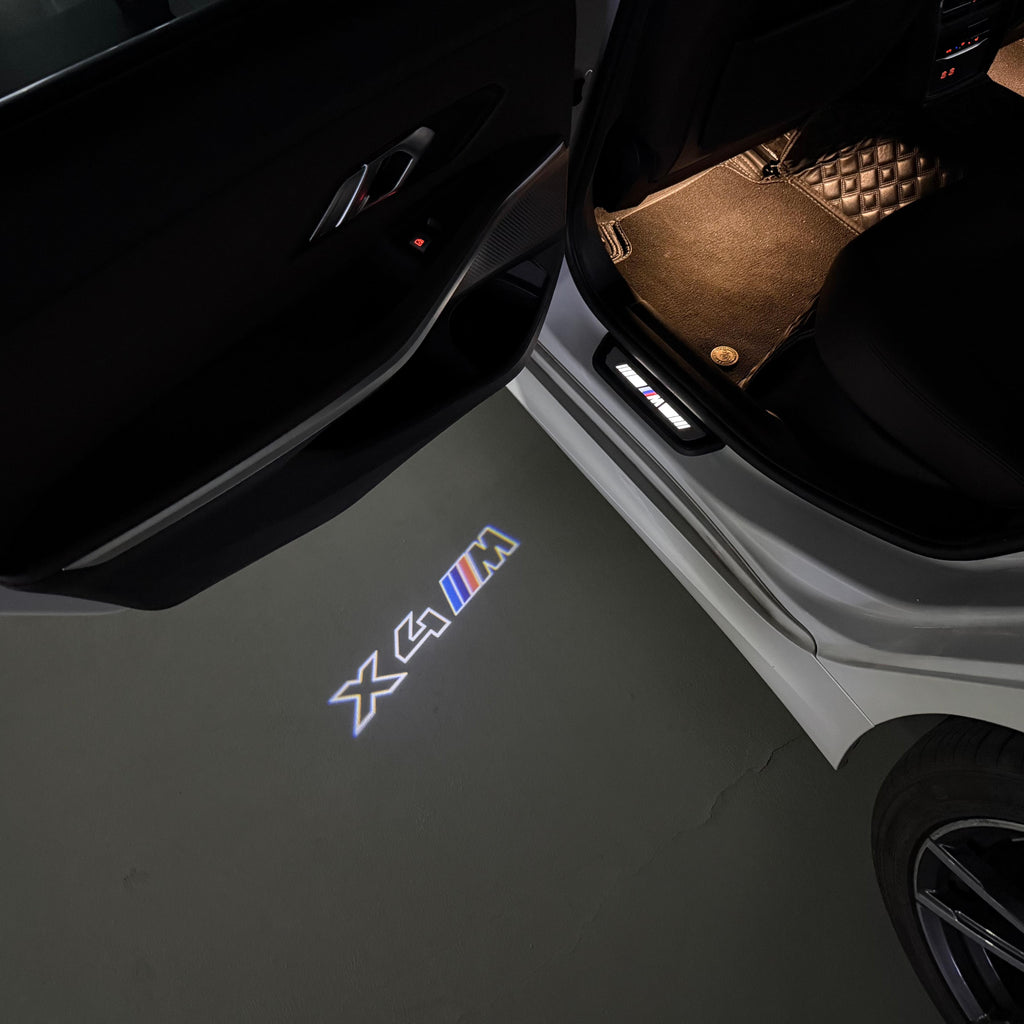 BMW M3 LOGO PROJECTOT LIGHTS Nr.24 (Menge 1 = 1 Sets/2 Türleuchten)