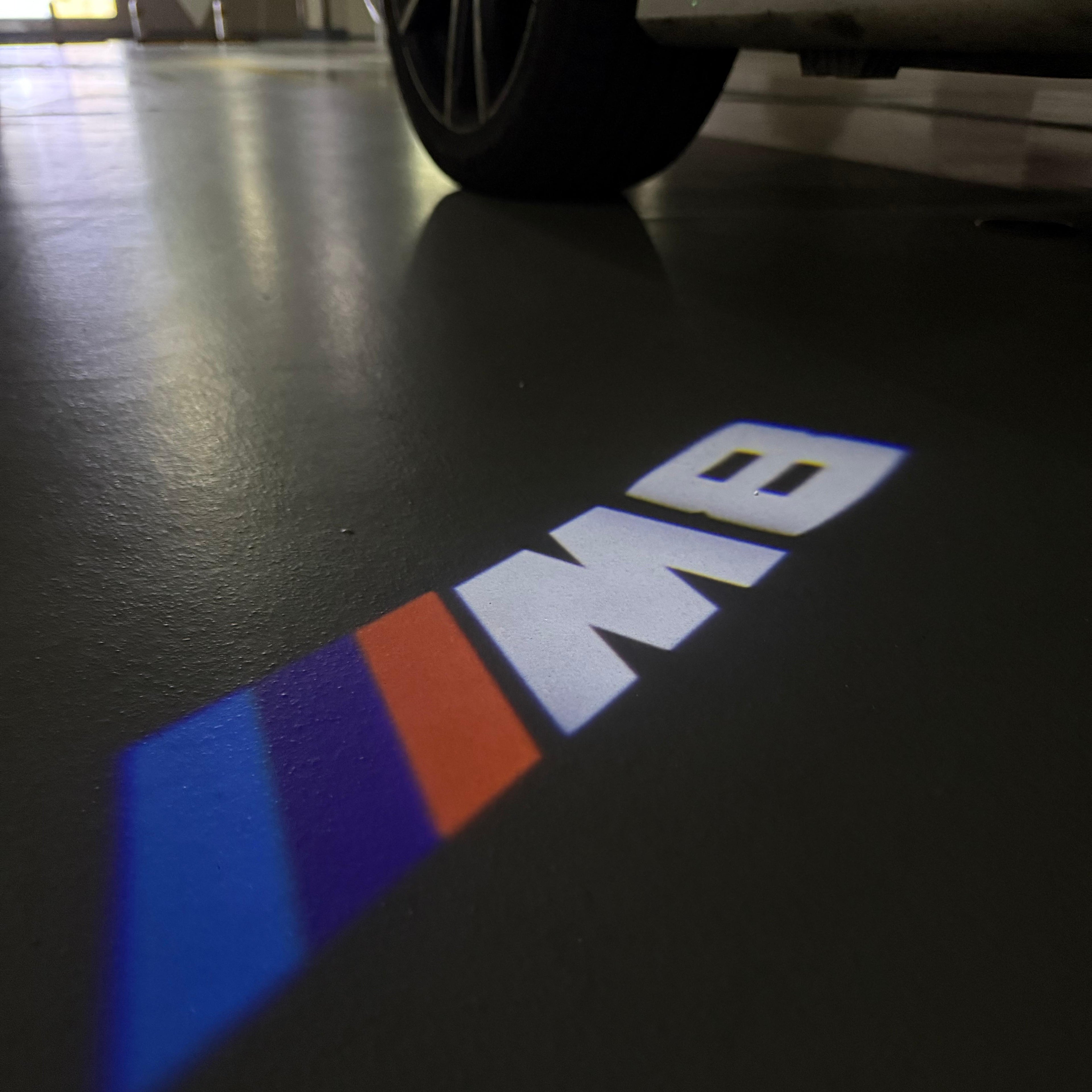 BMW M3 LOGO PROJECTOT LIGHTS Nr.24 (quantità 1 = 1 set/2 luci porta)