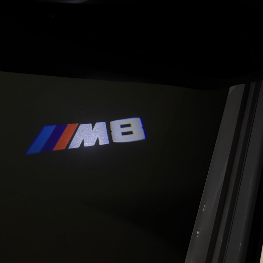 BMW M3 LOGO PROJECTOT LIGHTS Nr.24 (quantità 1 = 1 set/2 luci porta)