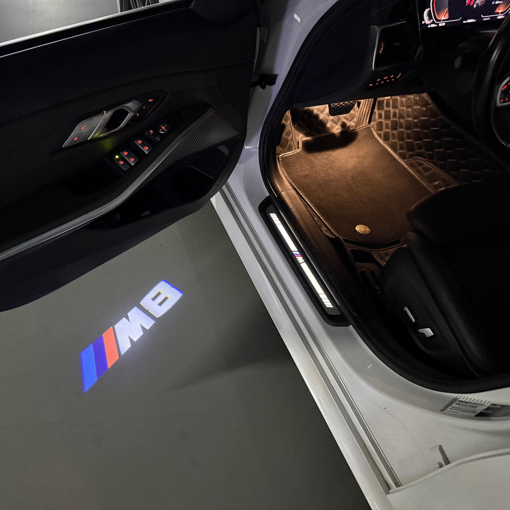 BMW M3 LOGO PROJECTOT LIGHTS Nr.24 (quantità 1 = 1 set/2 luci porta)