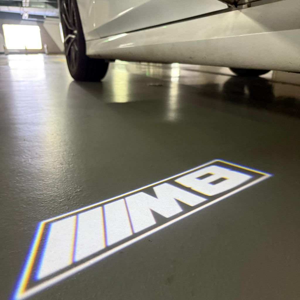 BMW M3 LOGO PROJECTOT LIGHTS Nr.24 (quantità 1 = 1 set/2 luci porta)