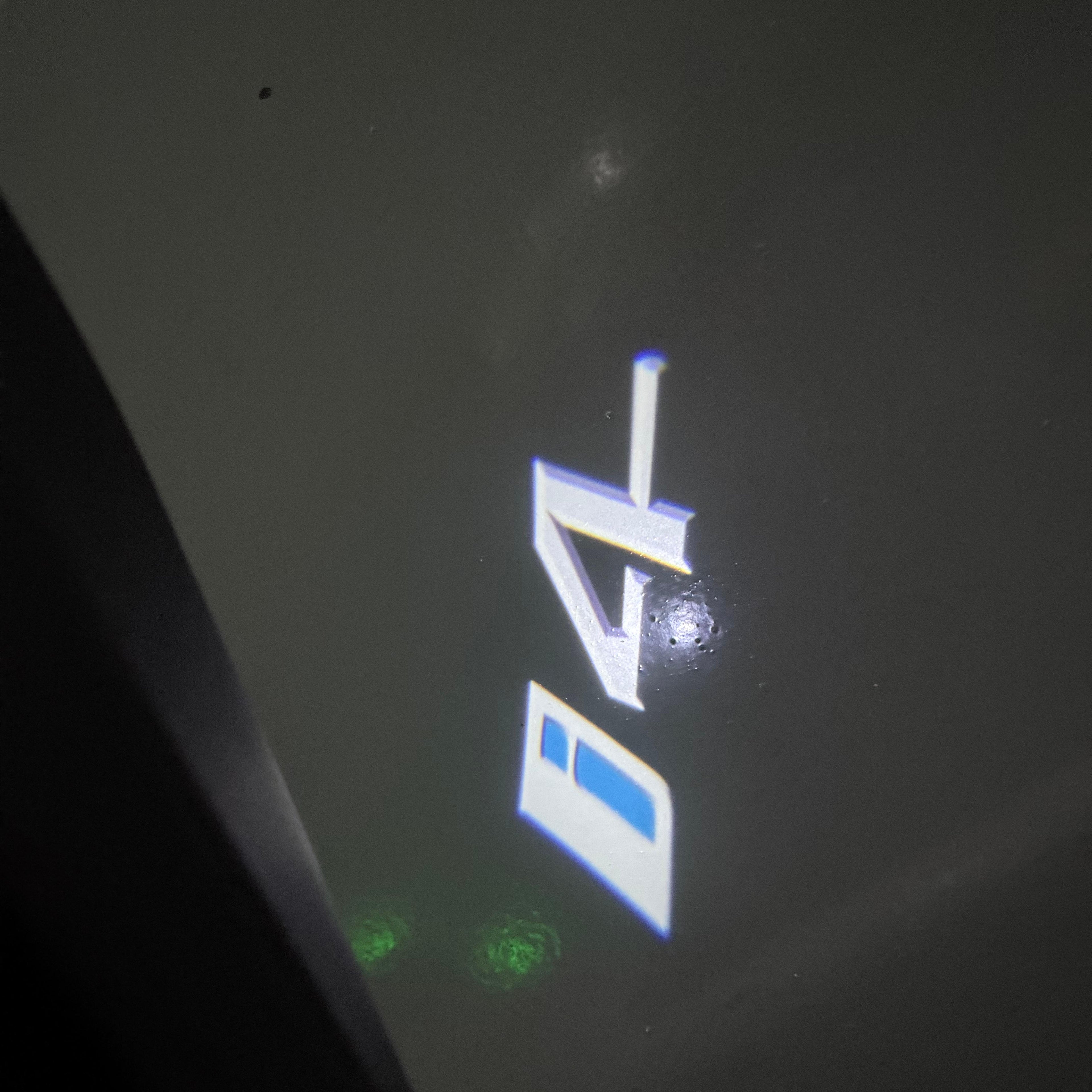 BMW M3 LOGO PROJECTOT LIGHTS Nr.24 (Menge 1 = 1 Sets/2 Türleuchten)
