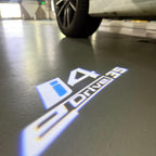 BMW M3 LOGO PROJECTOT LIGHTS Nr.24 (Menge 1 = 1 Sets/2 Türleuchten)