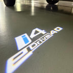 ÉCLAIRAGE DE PROJECTEUR BMW M3 LOGO Nr.24 (quantité 1 = 1 jeux / 2 feux de porte)