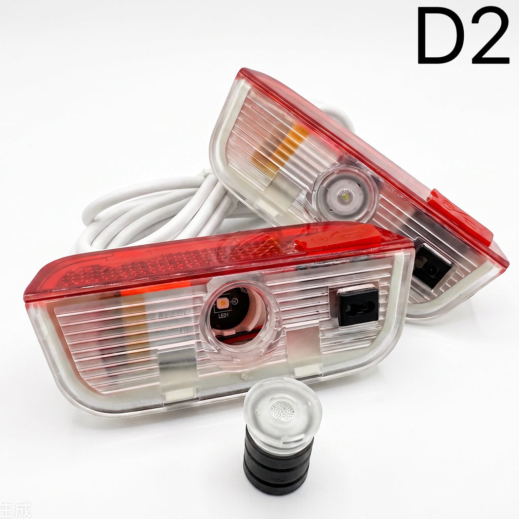 سكودا LOGO PROJECTOR LIGHTS Nr.81 (الكمية 1 = 2 شعار فيلم / 2 باب)