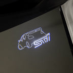 BRZ LOGO PROJECROTR LIGHTS Nr.03 (Menge 1 = 1 Sets/2 Türleuchten)