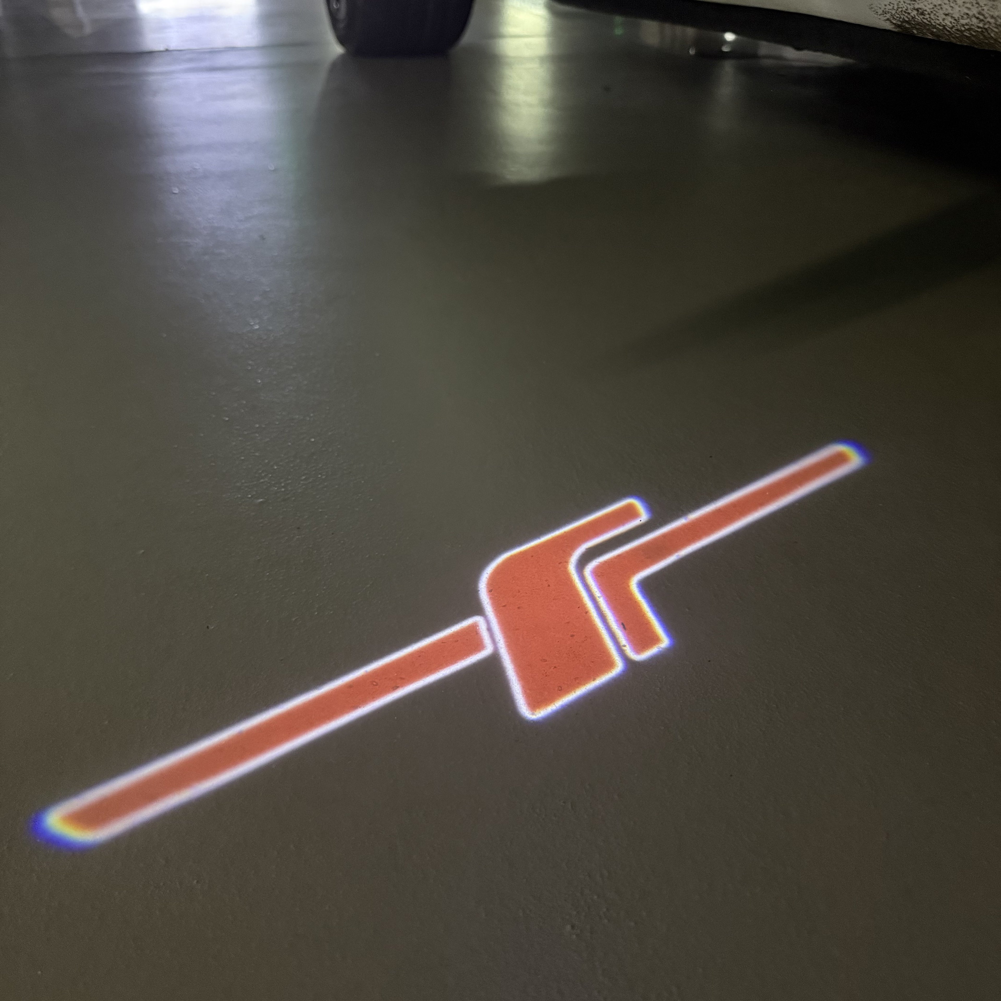 SUBARU FORESTER LOGO PROJECROTR LIGHTS (quantity 1 = 1 sets/2 door lights) Nr.03A27