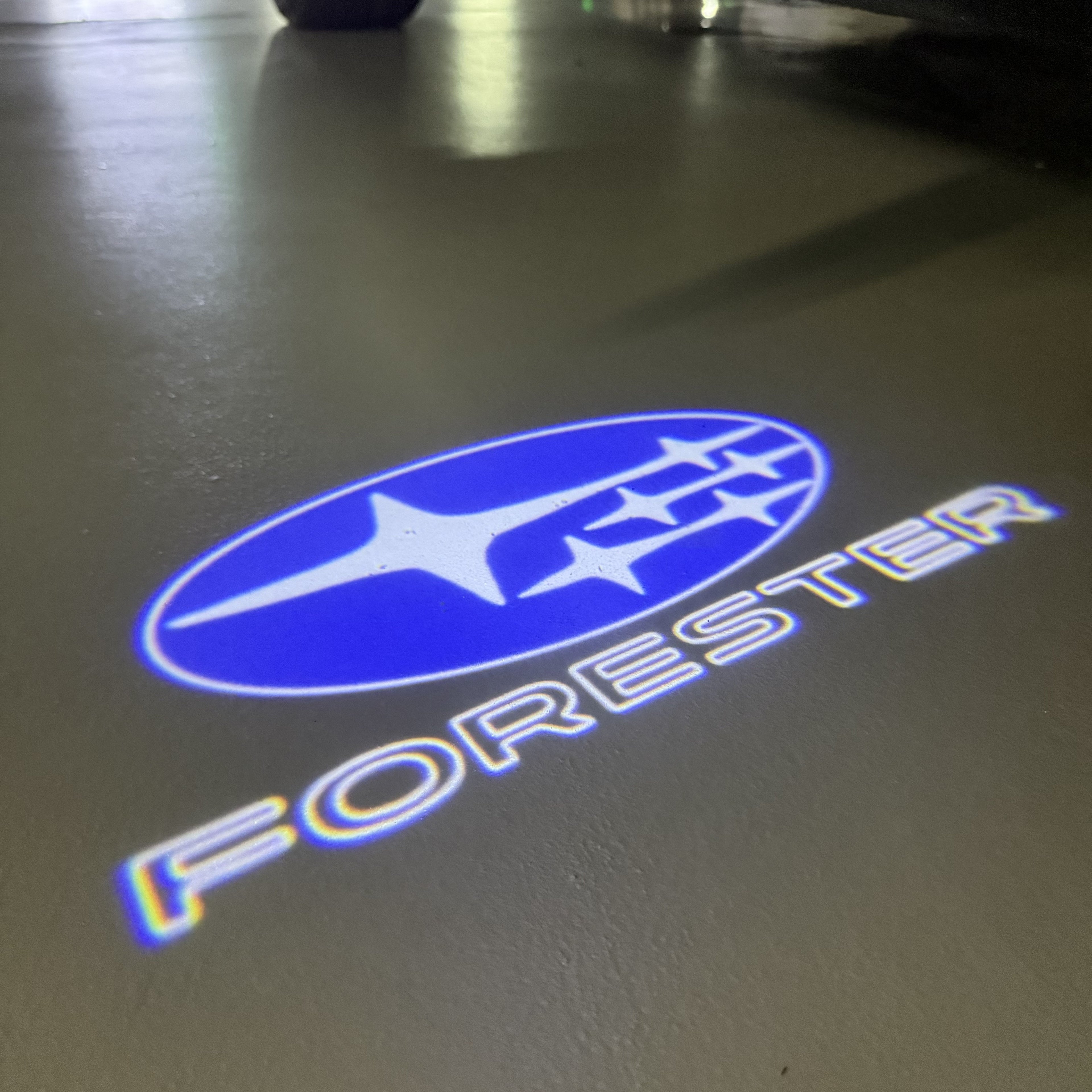 SUBARU FORESTER LOGO PROJECROTR LIGHTS (quantity 1 = 1 sets/2 door lights) Nr.03A35