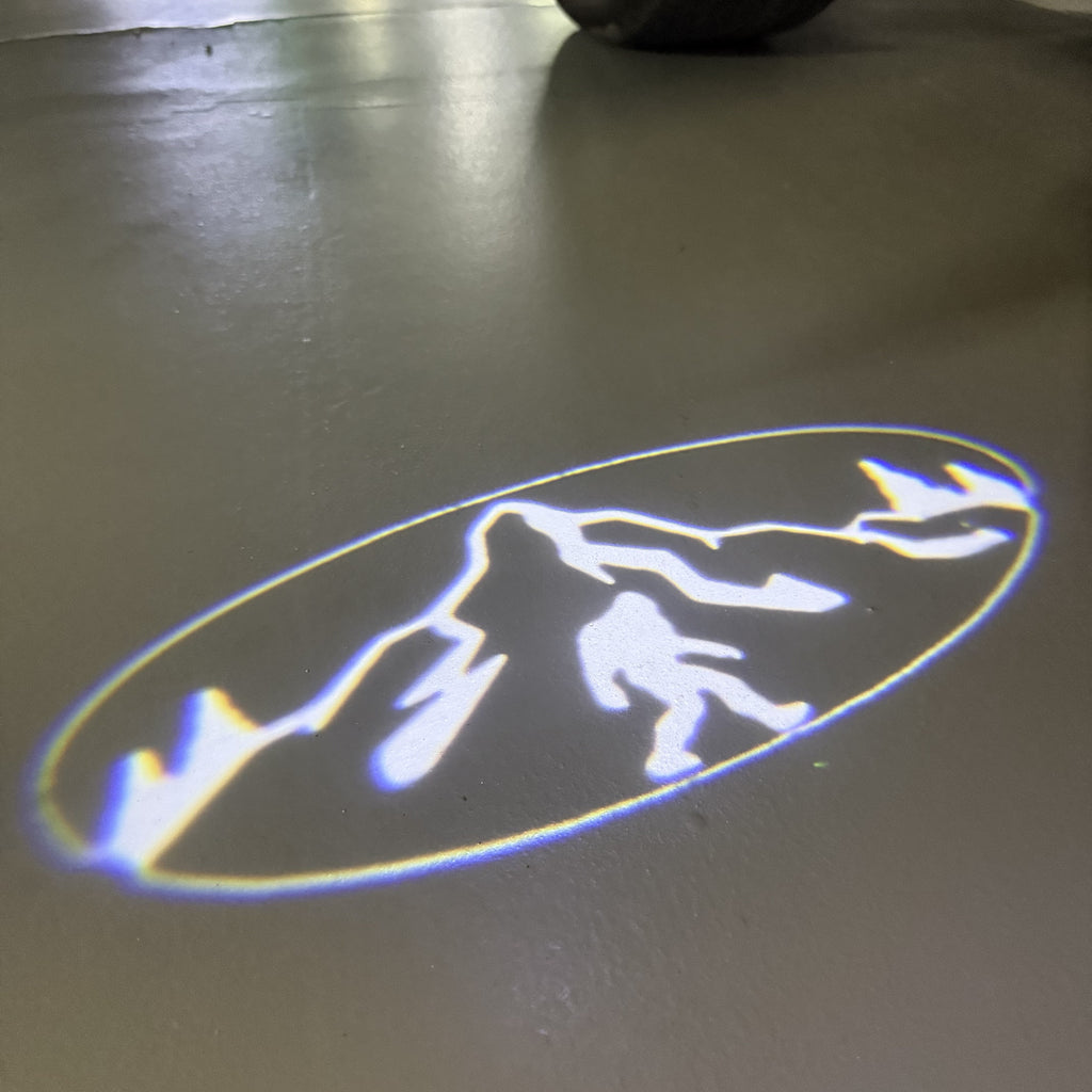 SUBARU ORIGINAL LOGO PROJECROTR LIGHTS (quantity 1 = 1 sets/2 door lights) Nr.03A4