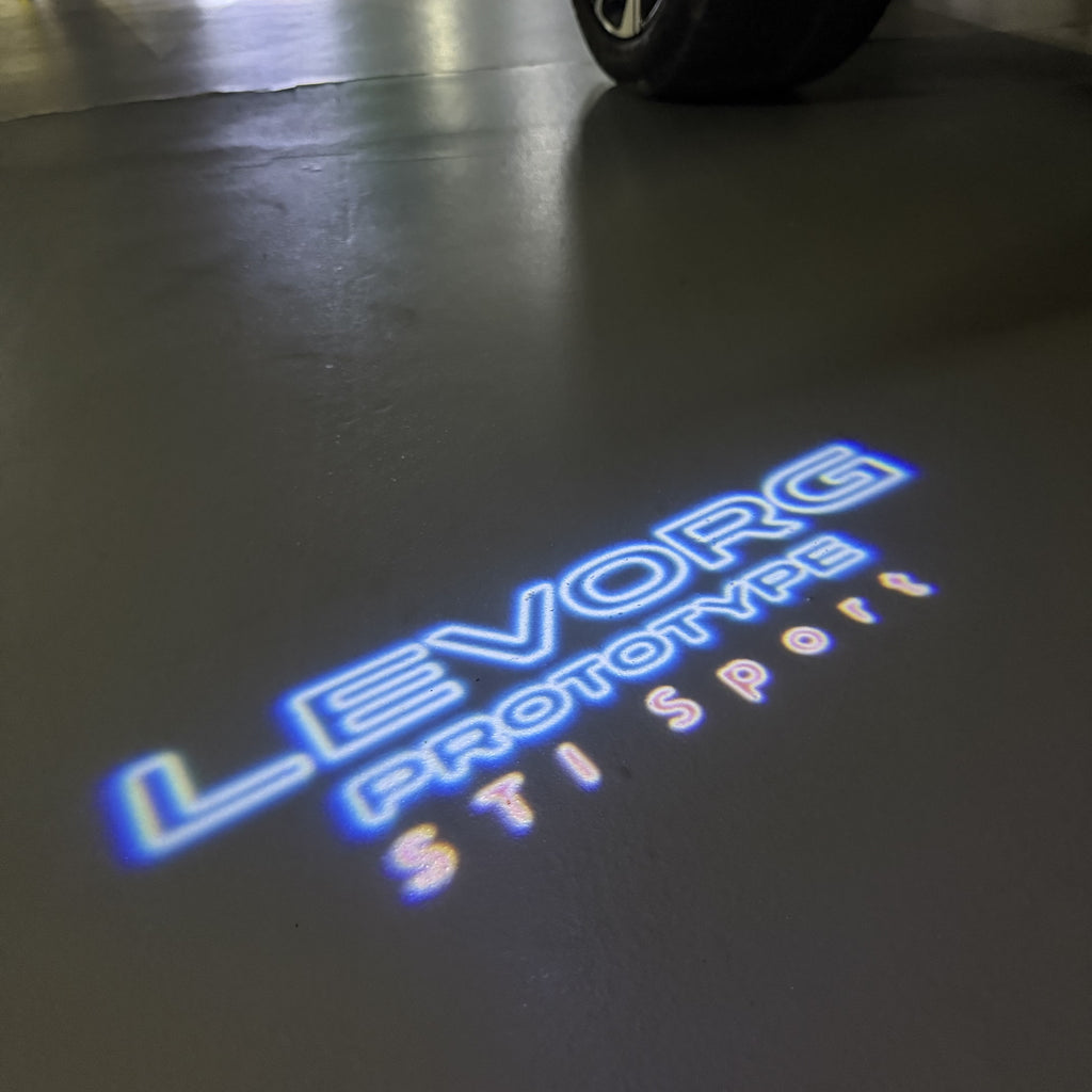 SUBARU LEVORG LOGO PROJECROTR LIGHTS (quantity 1 = 1 sets/2 door lights) Nr.03A14