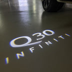 LUCI PROIETTORI LOGO INFINITI QX56 Nr.74 (quantità 1 = 1 set / 2 luci porta)