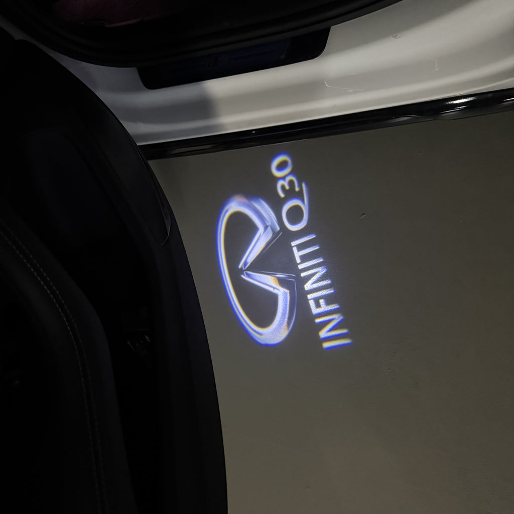 LUCI PROIETTORI LOGO INFINITI QX56 Nr.74 (quantità 1 = 1 set / 2 luci porta)