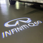 LUCI PROIETTORI LOGO INFINITI QX56 Nr.74 (quantità 1 = 1 set / 2 luci porta)