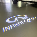 LUCI PROIETTORI LOGO INFINITI QX56 Nr.74 (quantità 1 = 1 set / 2 luci porta)