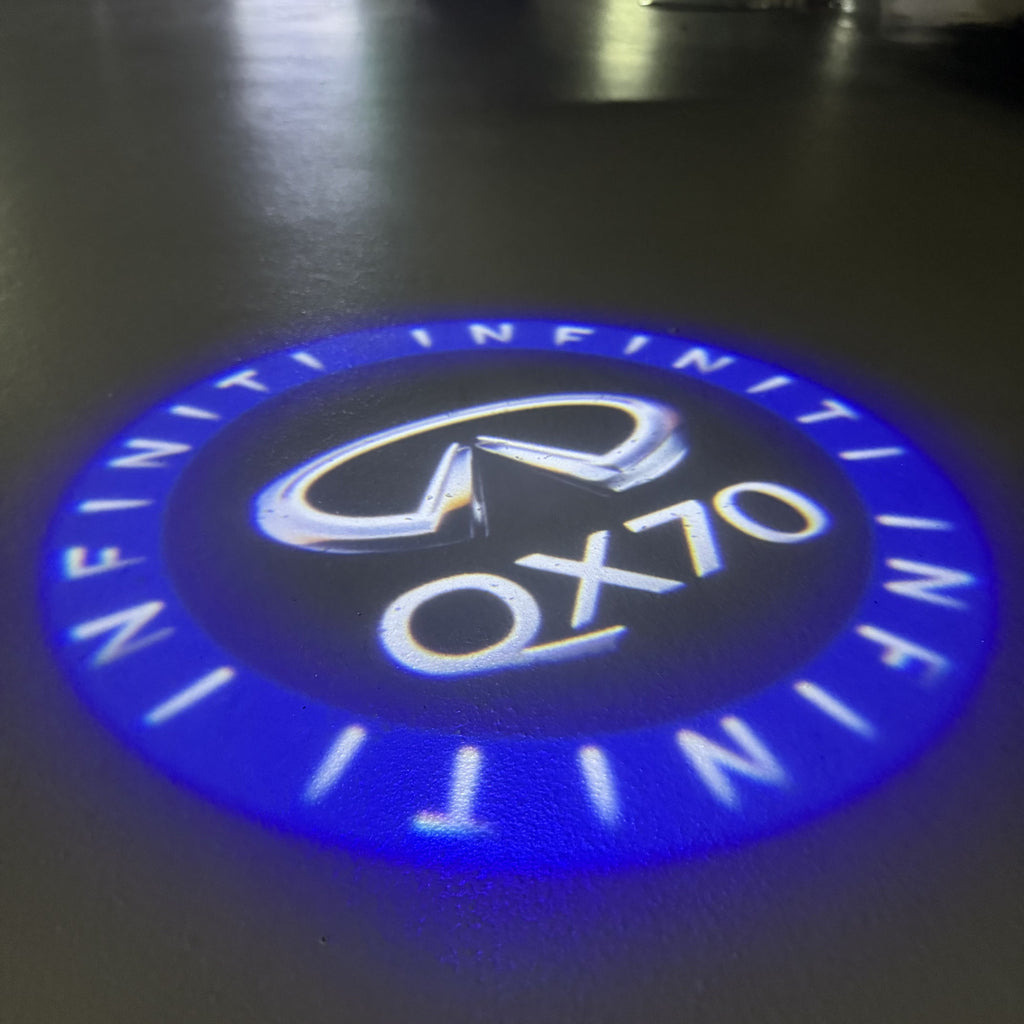 INFINTI QX56 LOGO PROJECROTR LIGHTS Nr.74 (Menge 1 = 1 Sets/2 Türleuchten)