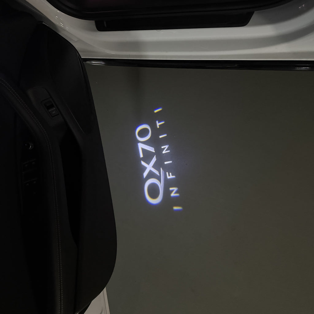 INFINTI QX56 LOGO PROJECROTR LIGHTS Nr.74 (Menge 1 = 1 Sets/2 Türleuchten)