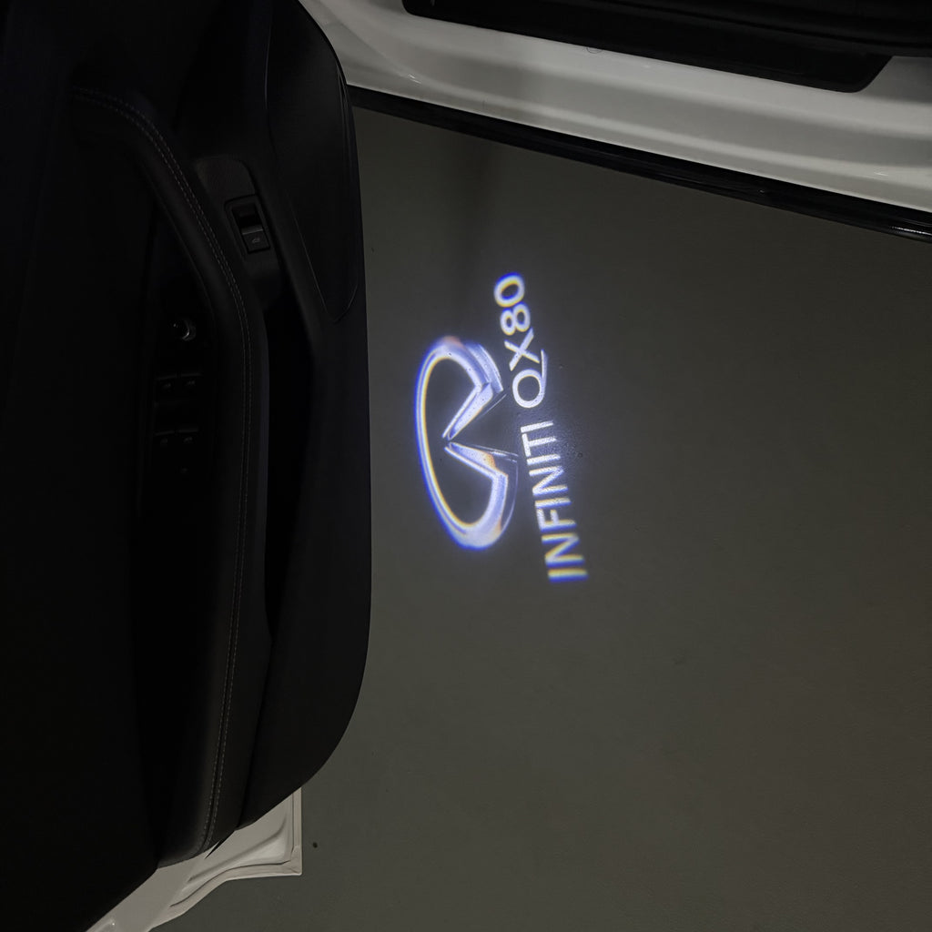 INFINTI QX56 LOGO PROJECROTR LIGHTS Nr.74 (Menge 1 = 1 Sets/2 Türleuchten)